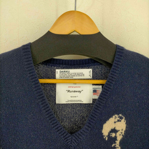 ダイリク DAIRIKU Benjamin Knit Vest メンズ FREE