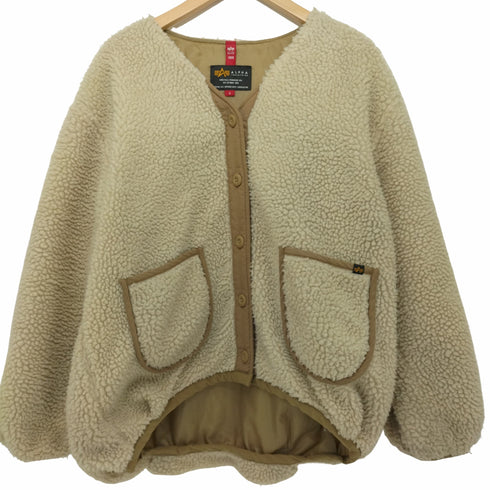 アルファインダストリーズ ALPHA INDUSTRIES フリースジャケット レディース import:S