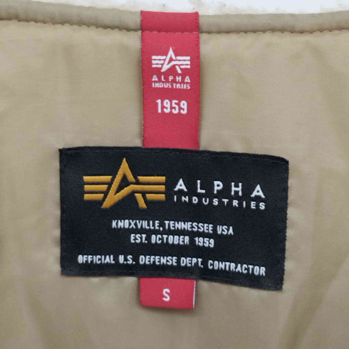 アルファインダストリーズ ALPHA INDUSTRIES フリースジャケット レディース import:S