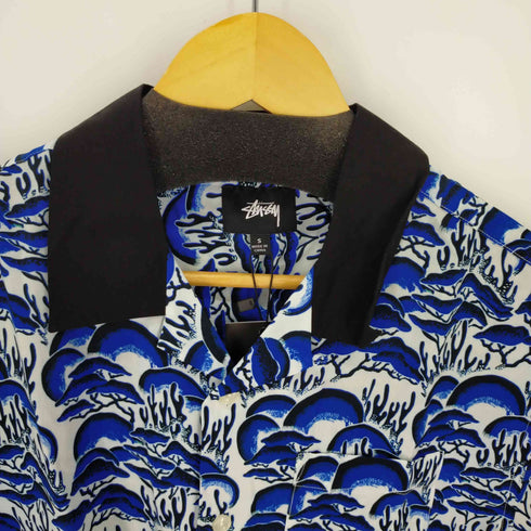 ステューシー Stussy CORAL PATTERN SHIRT メンズ S