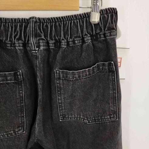 ペイントワイドデニムパンツ バギー メンズ L