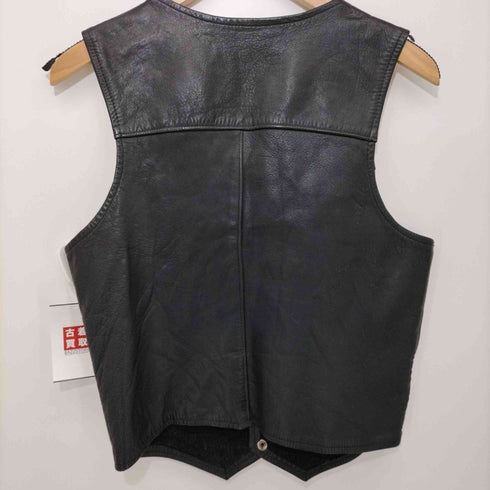 echtes leder レザーベスト メンズ