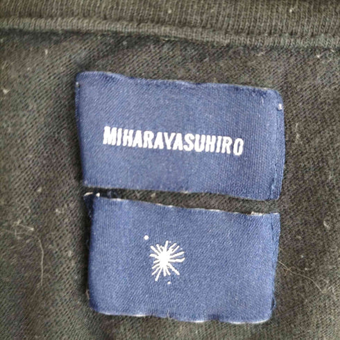 ミハラヤスヒロ MIHARA YASUHIRO ナンバリング ネクタイ プリント Vネック Tシャツ メンズ M