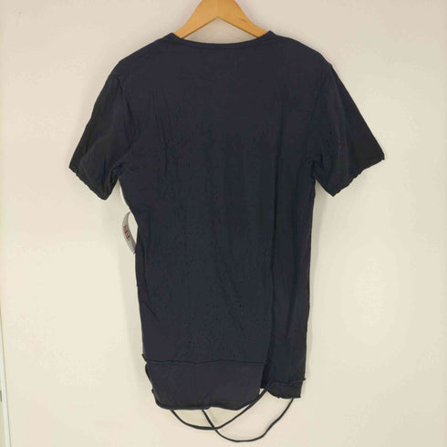 ミハラヤスヒロ MIHARA YASUHIRO ダメージ加工 レイヤードカットソー メンズ 46