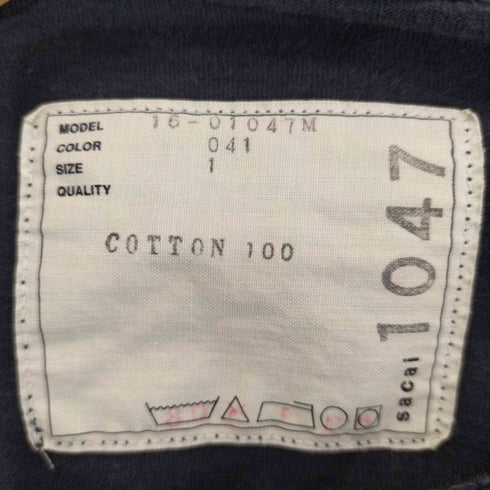 サカイ Sacai 16SS BASIC CREW POCKET TEE メンズ 1