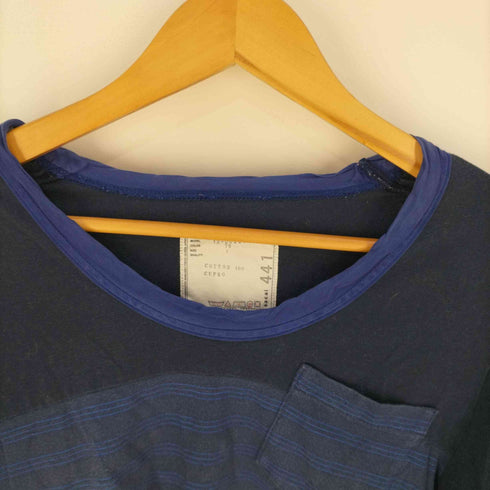 サカイ Sacai 13SS ボーダーポケットTシャツ メンズ 1