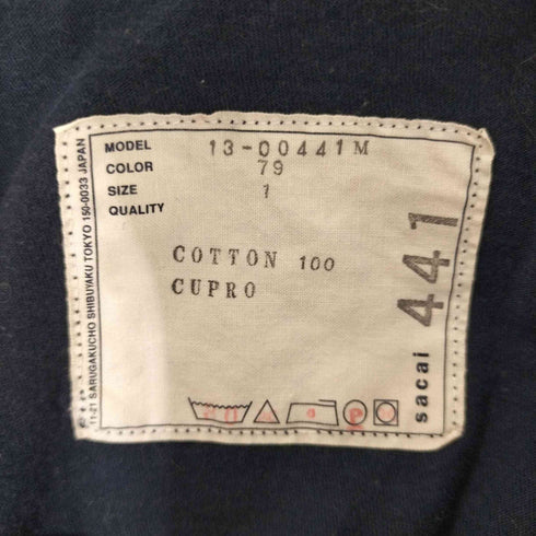 サカイ Sacai 13SS ボーダーポケットTシャツ メンズ 1