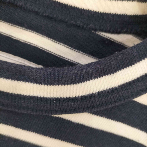 サカイ Sacai 14SS コットンポケット ボーダー クルーネックTシャツ メンズ 1