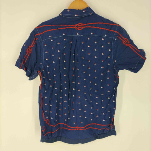 サカイ Sacai 13SS マリンモチーフ ヨット 半袖シャツ メンズ 2