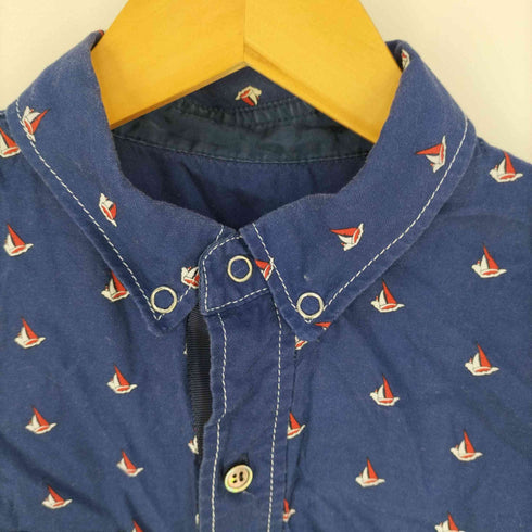 サカイ Sacai 13SS マリンモチーフ ヨット 半袖シャツ メンズ 2
