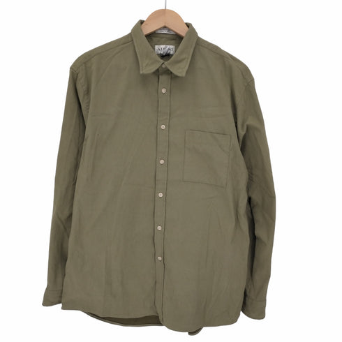 アルファニ ALFANI ソフトスエード L/S レギュラーカラー シャツ メンズ import:L