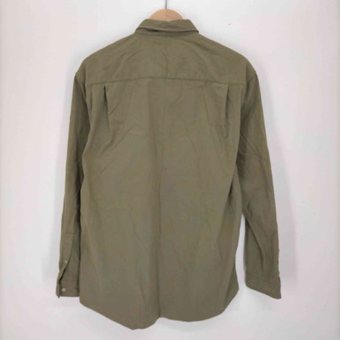 アルファニ ALFANI ソフトスエード L/S レギュラーカラー シャツ メンズ import:L
