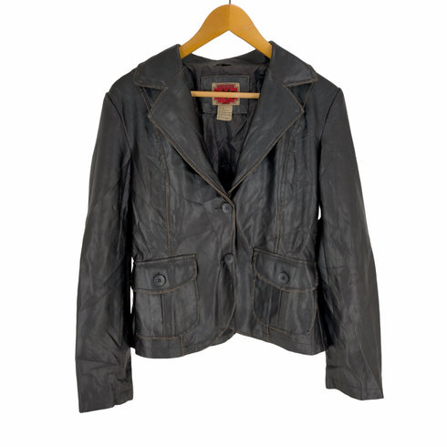 CLOTHING RVT フェイクレザーテーラードジャケット レディース JPN:S