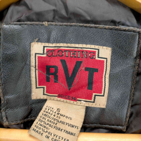 CLOTHING RVT フェイクレザーテーラードジャケット レディース JPN:S