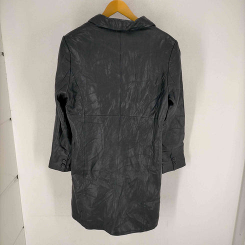 JONES SPORT 本革チェスターコート レディース JPN:M