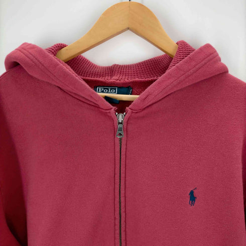ポロバイラルフローレン Polo by RALPH LAUREN 90s フード裏サーマル ジップアップパーカー メンズ JPN:L