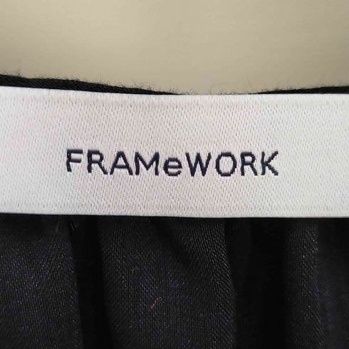 フレームワーク FRAMe WORK ウエストリボン付きワンピース レディース