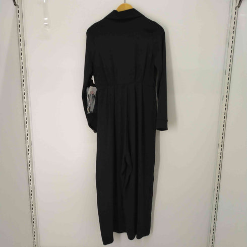 マージュール marjour OPENCOLLAR DRESS オープンカラー パンツドレス オールインワン ベルト付き レディース M