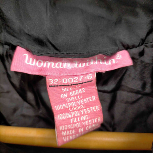 フルギ WOMAN WITHIN フルジップベスト レディース 1X