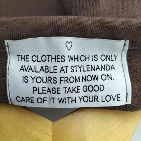 スタイルナンダ STYLENANDA カンガルーポケットスウェットベスト レディース FREE