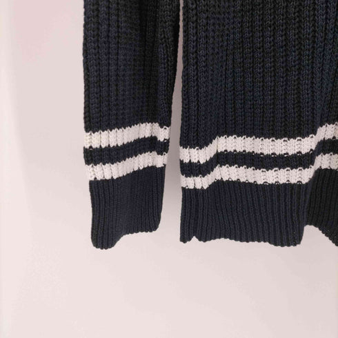トゥモローランドトリコ TOMORROWLAND tricot スプリング リネン チルデン ニット レディース import:L