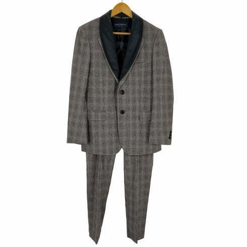 ユナイテッドバンブー united bamboo タータンチェック2Bテーラードジャケット&スラックスパンツ メンズ JKT:S/36 PNT:S/31