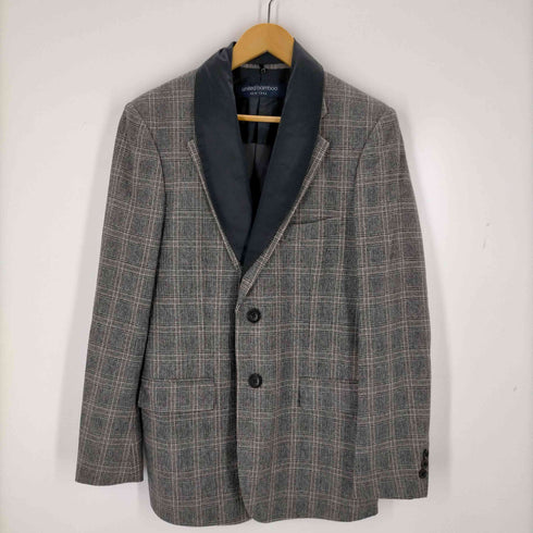 ユナイテッドバンブー united bamboo タータンチェック2Bテーラードジャケット&スラックスパンツ メンズ JKT:S/36 PNT:S/31