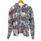 SERENGETI チェック柄パッチワークジップパーカー メンズ JPN:XL