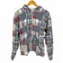 SERENGETI チェック柄パッチワークジップパーカー メンズ JPN:XL