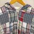 SERENGETI チェック柄パッチワークジップパーカー メンズ JPN:XL