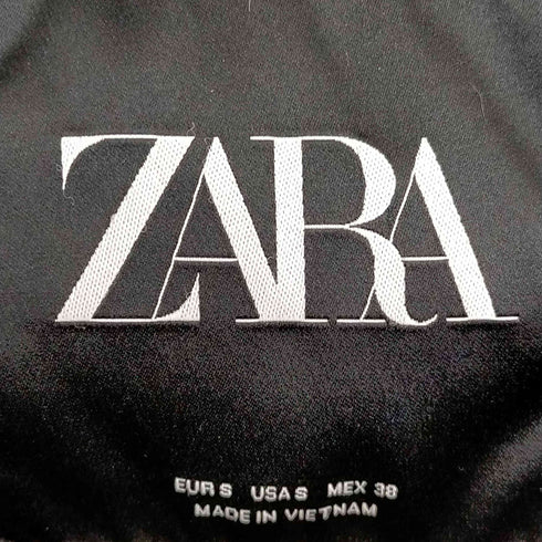 ザラ ZARA 中綿フーディジャケット メンズ import:S