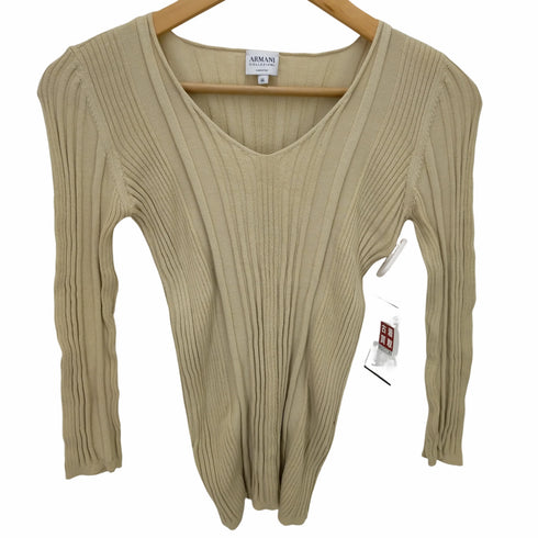 アルマーニコレツィオーニ ARMANI COLLEZIONI デザインニット レディース 44