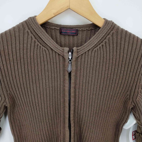 オールドイングランド OLD ENGLAND フルジップニット レディース 36
