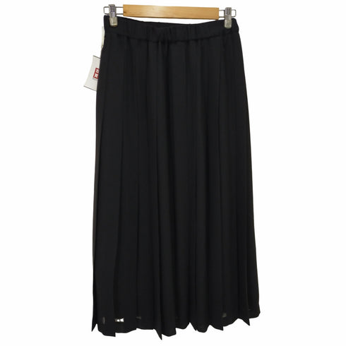 ミズイロインド mizuiro ind 23AW wide with pleats SK ワイドプリーツスカート レディース