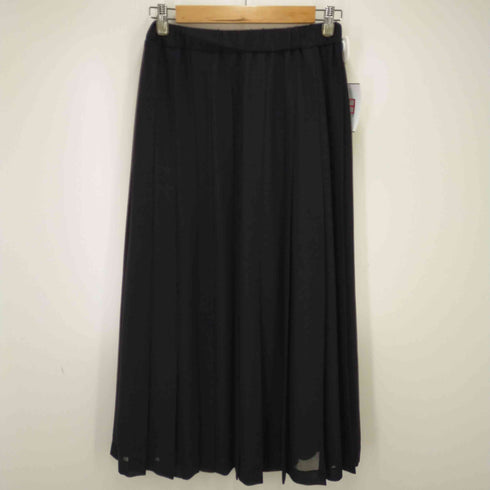 ミズイロインド mizuiro ind 23AW wide with pleats SK ワイドプリーツスカート レディース