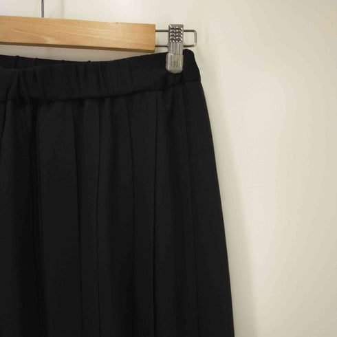 ミズイロインド mizuiro ind 23AW wide with pleats SK ワイドプリーツスカート レディース