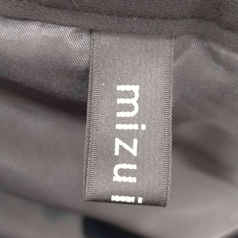 ミズイロインド mizuiro ind 23AW wide with pleats SK ワイドプリーツスカート レディース