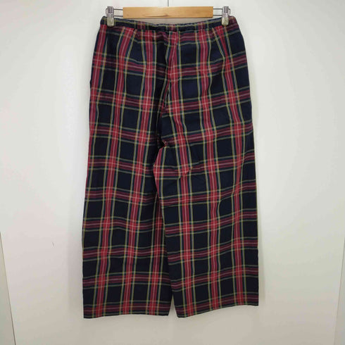 ミズイロインド mizuiro ind 23AW チェックイージーパンツ レディース