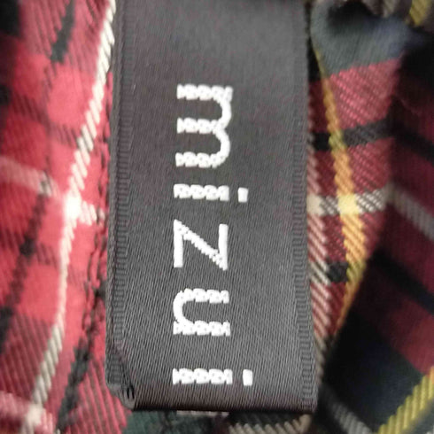 ミズイロインド mizuiro ind 23AW チェックイージーパンツ レディース