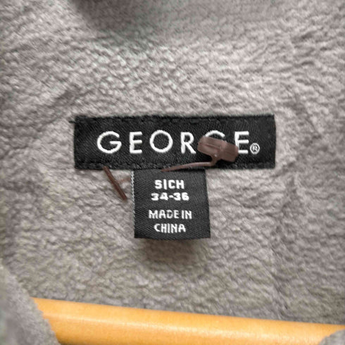ジョージズ GEORGE 裏地フリーススタンドカラージャケット メンズ 34-36