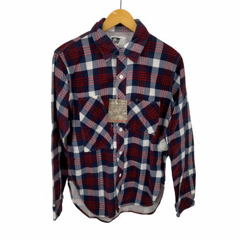 エンジニアードガーメンツ Engineered Garments 旧タグ チンスト ガチャポケット マルチチェック L/S シャツ メンズ JPN:S