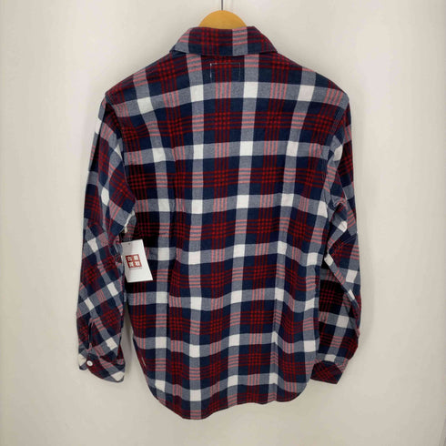 エンジニアードガーメンツ Engineered Garments 旧タグ チンスト ガチャポケット マルチチェック L/S シャツ メンズ JPN:S