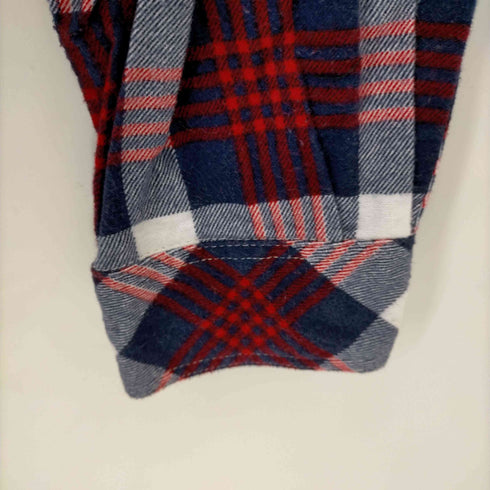 エンジニアードガーメンツ Engineered Garments 旧タグ チンスト ガチャポケット マルチチェック L/S シャツ メンズ JPN:S