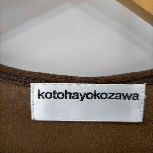 コトハヨコザワ kotoha yokozawa Asymmetry Dres レディース