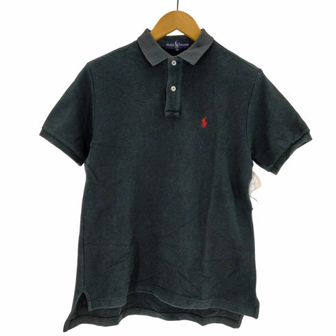 ラルフローレン RALPH LAUREN ポニー刺繍 s/s ポロシャツ レディース import:L