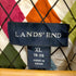 ランズエンド LANDS END 裏地アーガイルフーディージャケット レディース JPN:XL