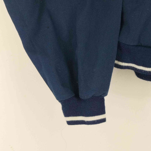 ピエールカルダン pierre cardin 90s 裏地パイル メタルボタン マルチボーダーポロスウェット メンズ import:M