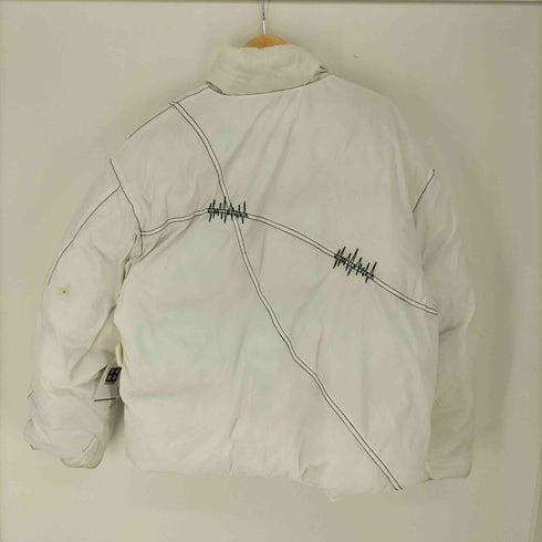 オーワイ OY STITCH WAVE PADDING JUMPER-WHITE ステッチウエーブパディング ジャンパー メンズ 2