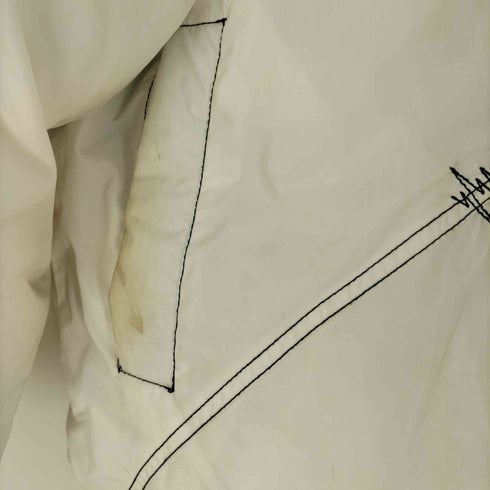 オーワイ OY STITCH WAVE PADDING JUMPER-WHITE ステッチウエーブパディング ジャンパー メンズ 2