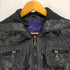 MAX AZRIA 長リブフェイクレザージャケット レディース JPN:XS